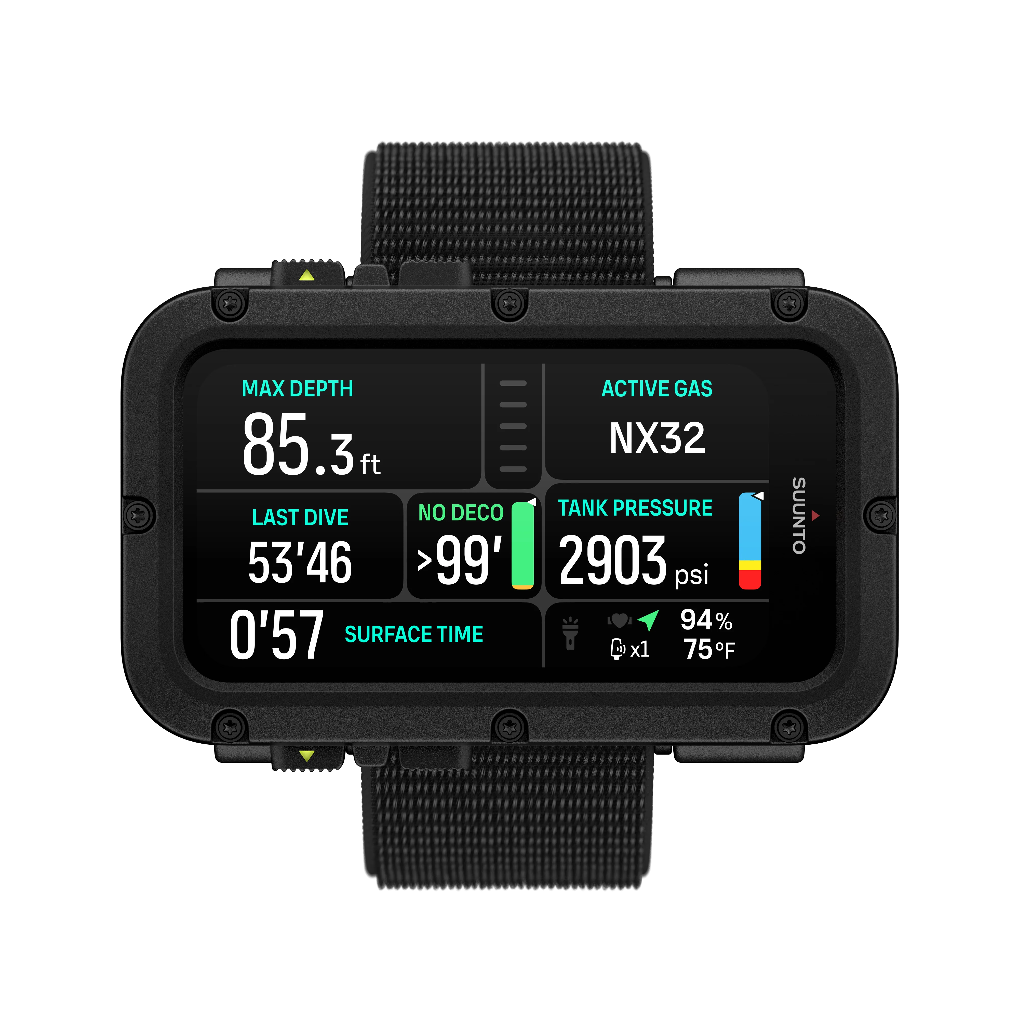 Suunto Nautic Elastic Textile Strap - Image 3