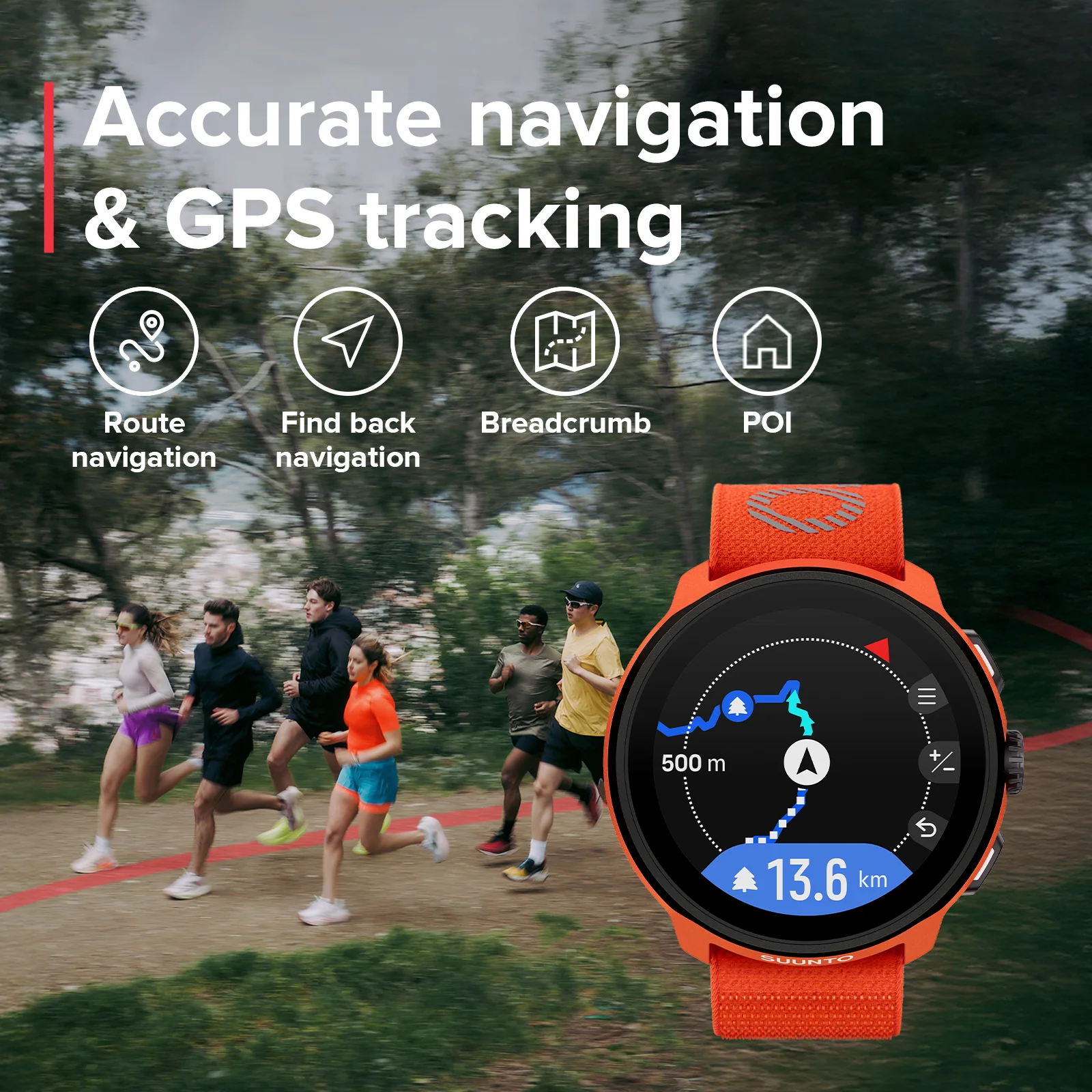 Suunto Run Coral Orange - Image 6