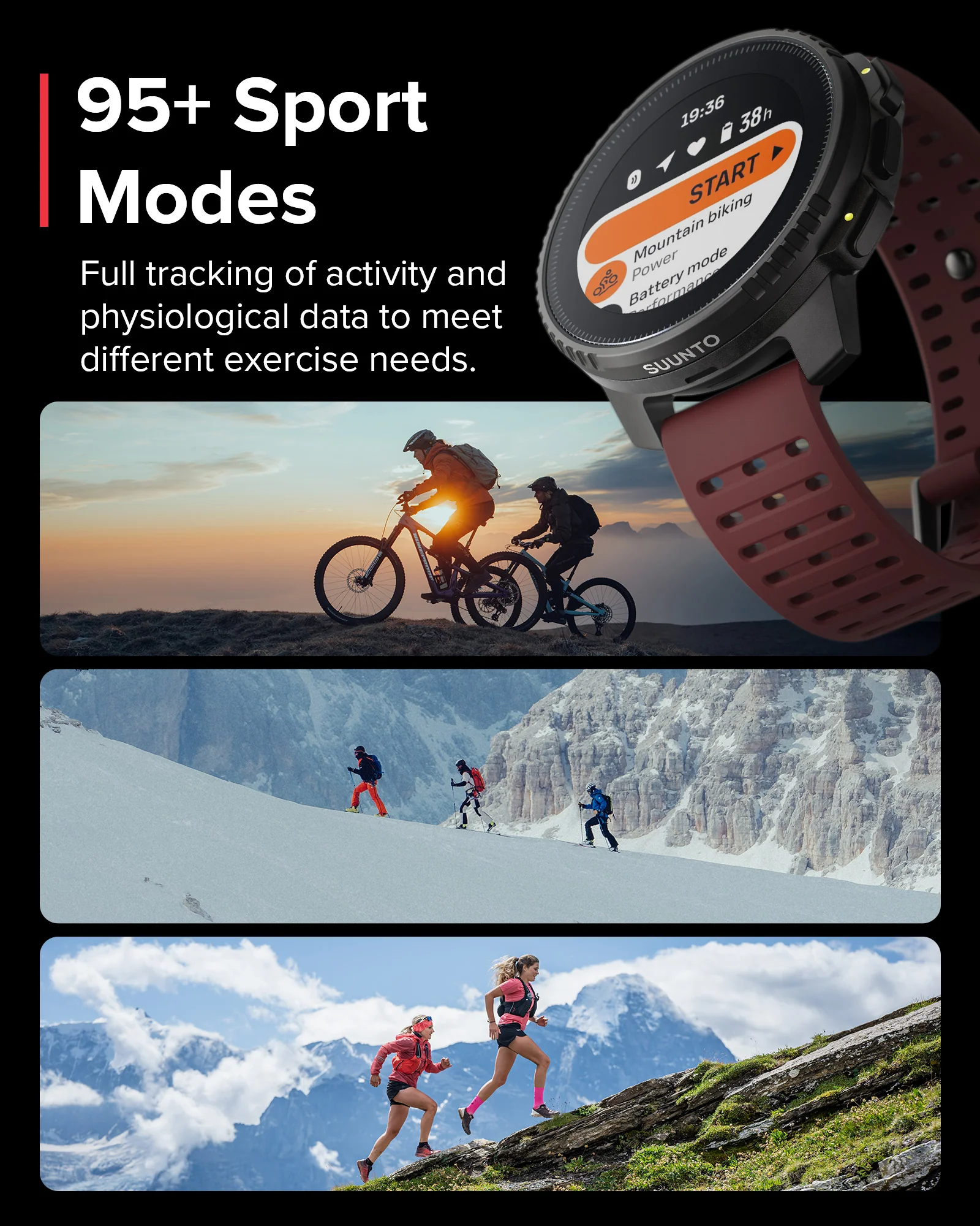 SUUNTO VERTICAL Black Ruby - Image 8